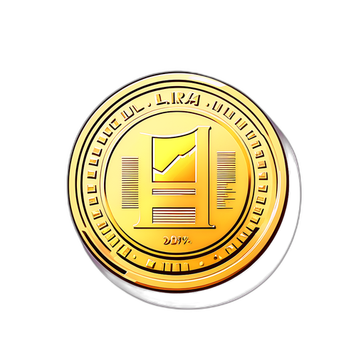 Yarım Altın Madeni Para Etiketi