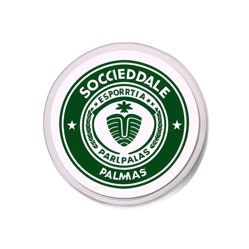 Sticker célébrant la 'Sociedade Esportiva Palmeiras'
