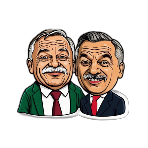 Kép a barátságról Lőrinc Mészáros és Viktor Orbán között