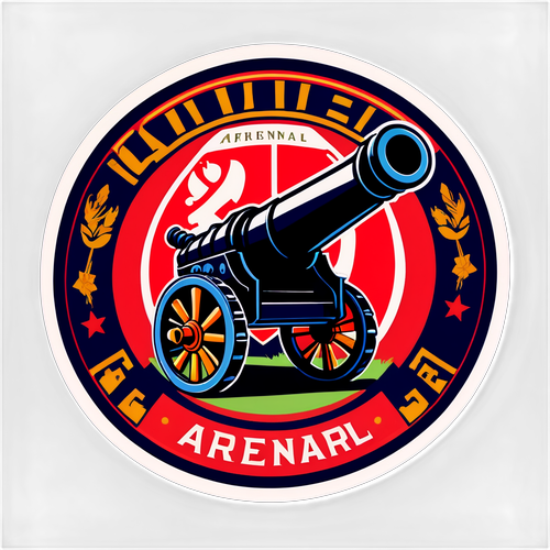 Sticker ya Kanuni ya Arsenal