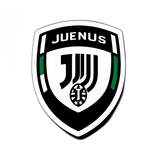 Juventus Klistermærke med Motiverende Citater