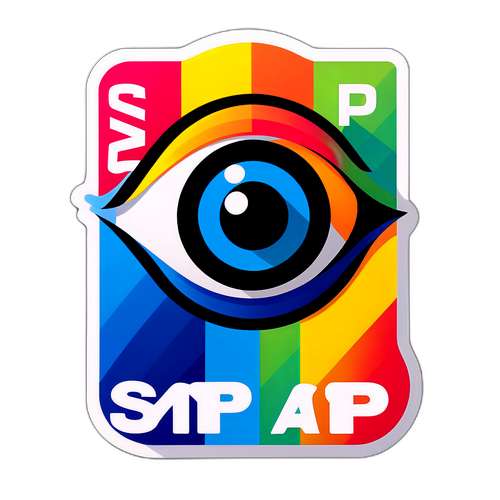 סטיקר עם האקרונים SAP