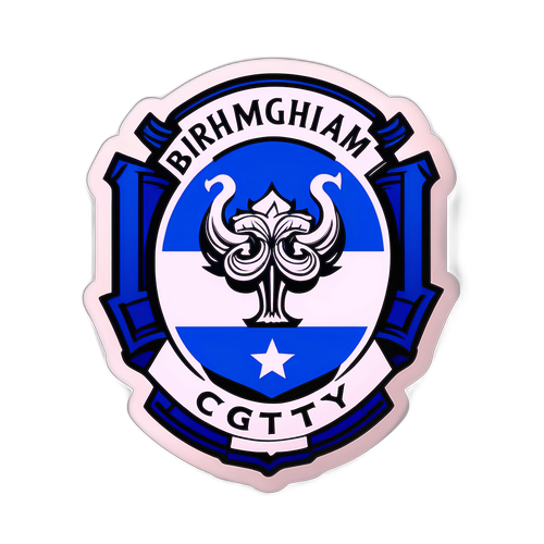 Stiker Logo Birmingham City