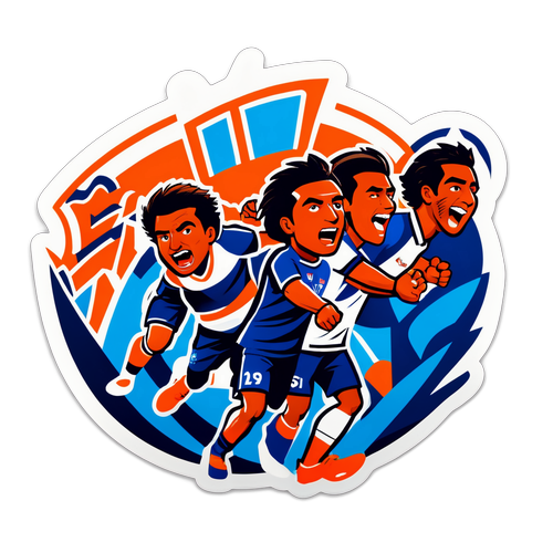 Rekaan Aksi Menarik Pertandingan Lorient vs Lyon