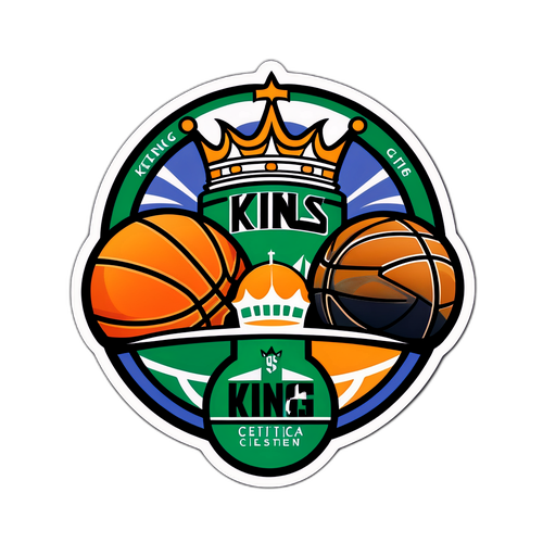 Kings vs. Celtics Rivalry Sticker