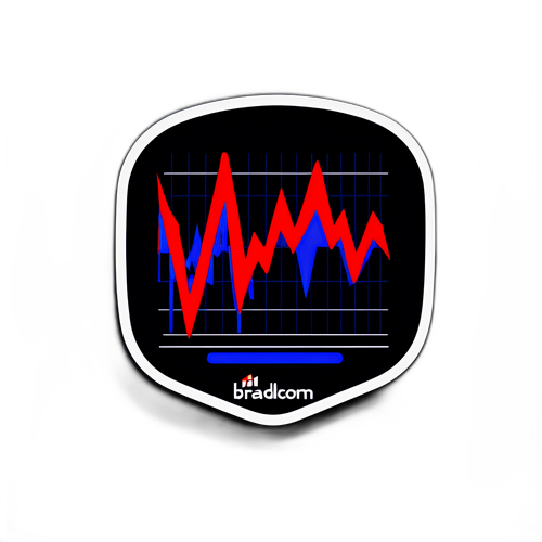 博通股票價格設計貼紙