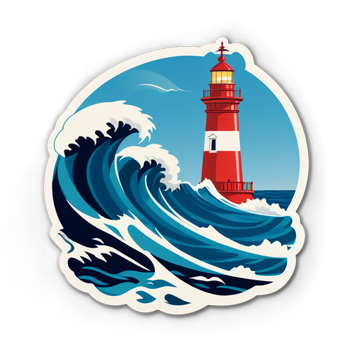 Sticker cu Farul din Brighton