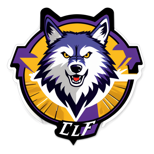 Sticker ng Timberwolves at Lakers na Labanan