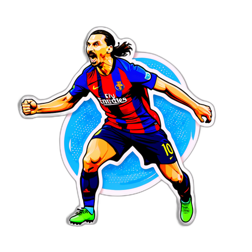 Zlatan Ibrahimovic Maali-Juhla