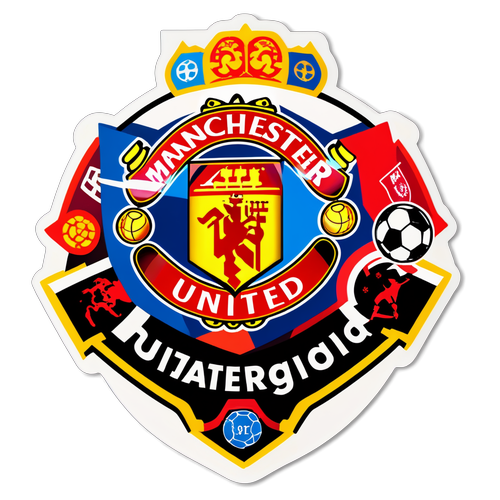 Cuồng Nhiệt Bóng Đá! Sticker Độc Đáo Kết Hợp Giữa Manchester United và Rangers!