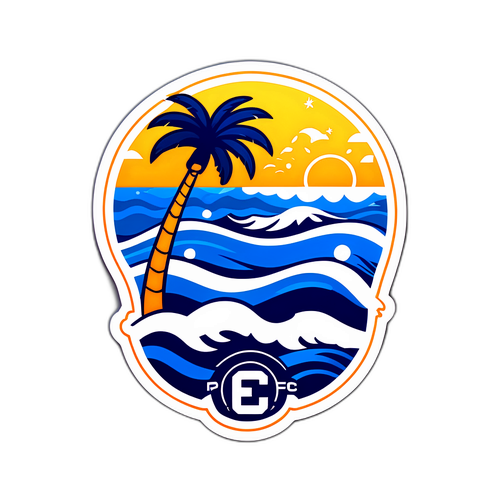Stiker Bertema Tropis untuk Pafos FC