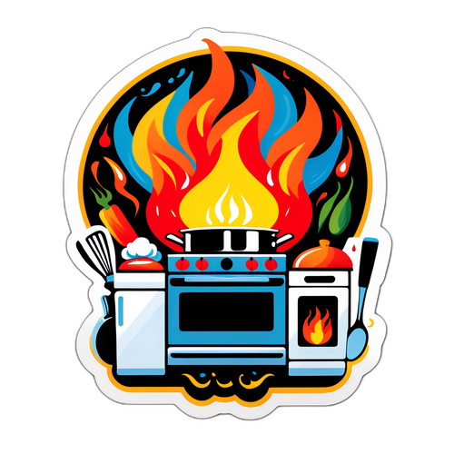 Stylizovaná kuchyň z Hell's Kitchen