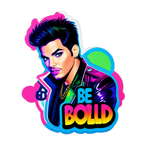 Adam Lambert w stylu disco