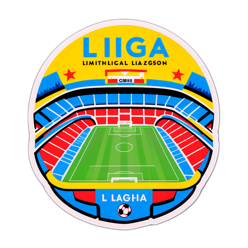 Stiker Semangat La Liga