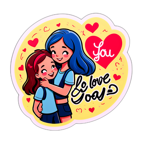 Αυτοκόλλητο Αγάπης για Μπαμπά