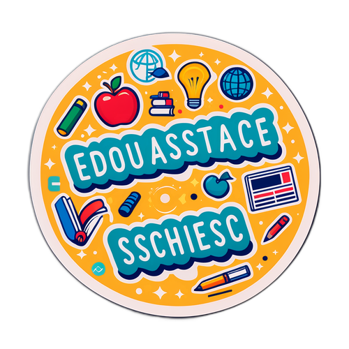 Stickers informativos sobre la asistencia escolar de ANSES