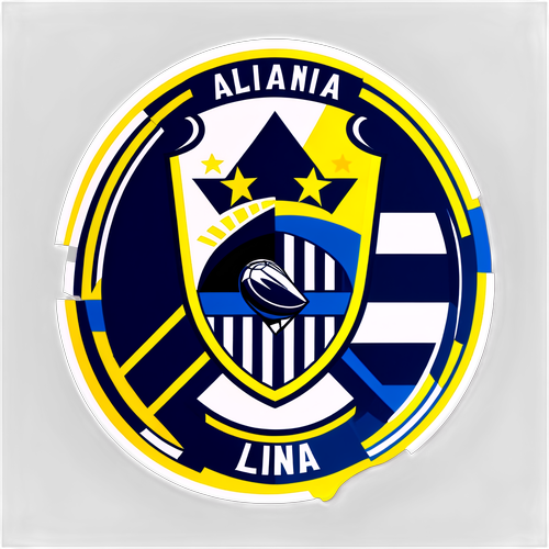 Sticker de la Rivalidad Alianza Lima y Boca Juniors