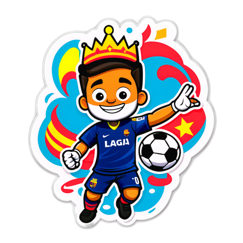 דמות קריקטורית של ליגת הלה ליגה