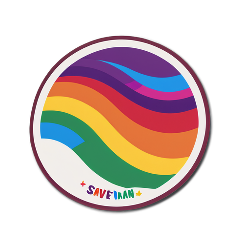 Sticker para sa Buwan ng Pride
