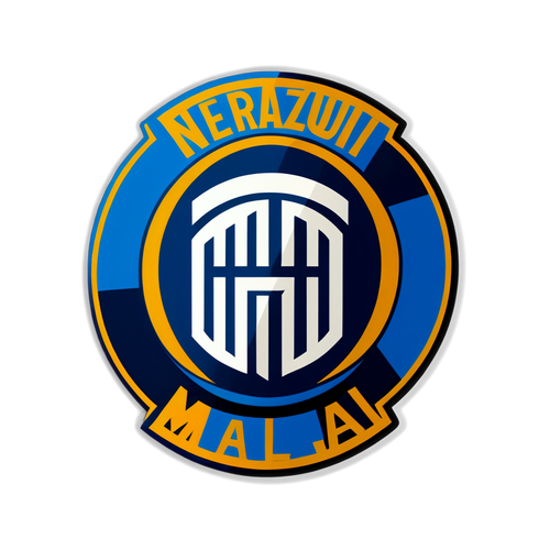 Nerazzurri - Kekuasaan Italia: Dukung Klub Favoritmu dengan Stiker Keren Ini!