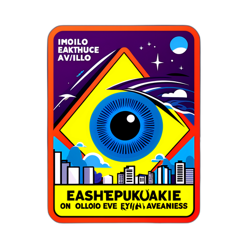 Awareness Sticker para sa Lindol sa Iloilo