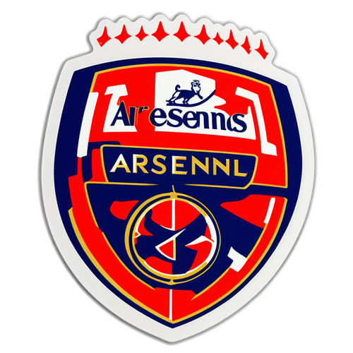 Sticker ya Mashindano ya Arsenal dhidi ya Ipswich Town