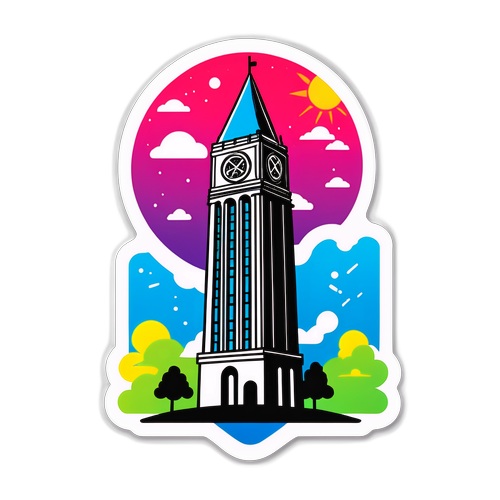 A Torre da Anvisa em Cores Vibrantes