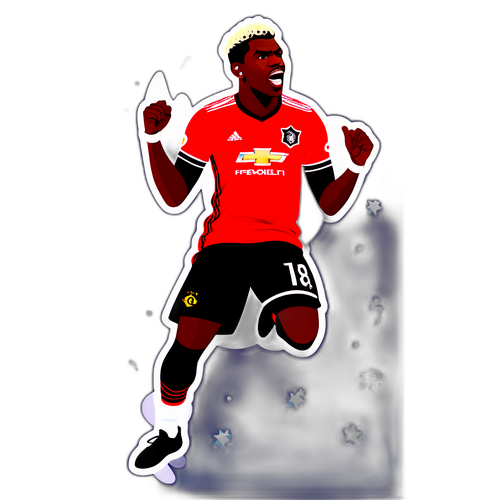 Stik Animasi Paul Pogba Menari