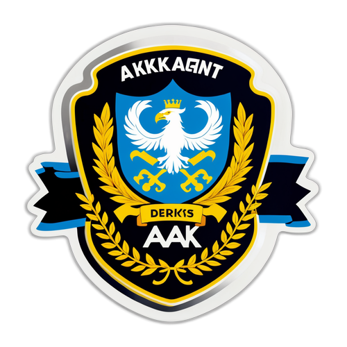 AIK mot Degerfors Klistermärke