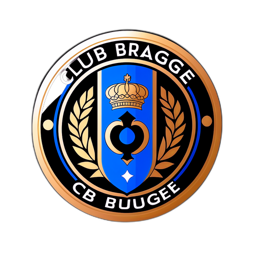 Nowoczesne logo dla Club Brugge