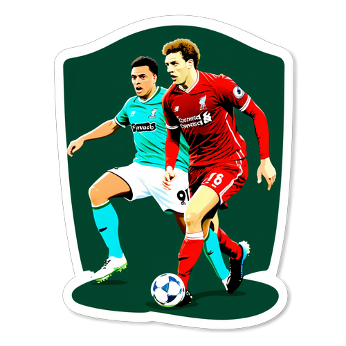 สติกเกอร์การแข่งขัน Plymouth กับ Liverpool