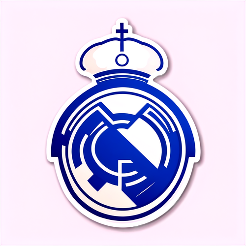 Stylish Real Madrid Sticker