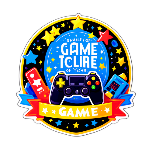 Adesivo "Jogo do Ano"