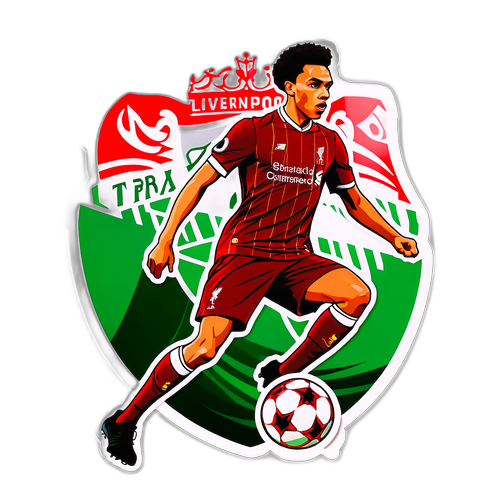 Trent Alexander-Arnold Frikick med Liverpool Crest