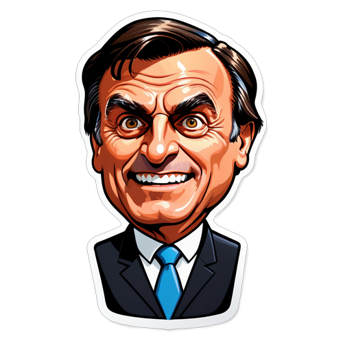 Bolsonaro em Grande Estilo! A Caricatura Que Vai Viralizar em 2023!