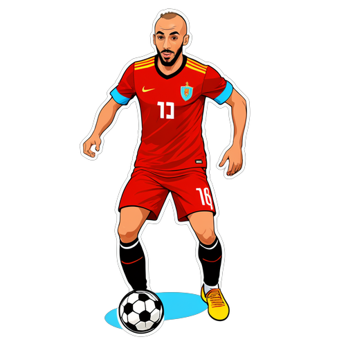 Sofyan Amrabat'ın Futbol Dribbling'ini Hayal Edin: Renkli ve Eğlenceli Bir Macera!