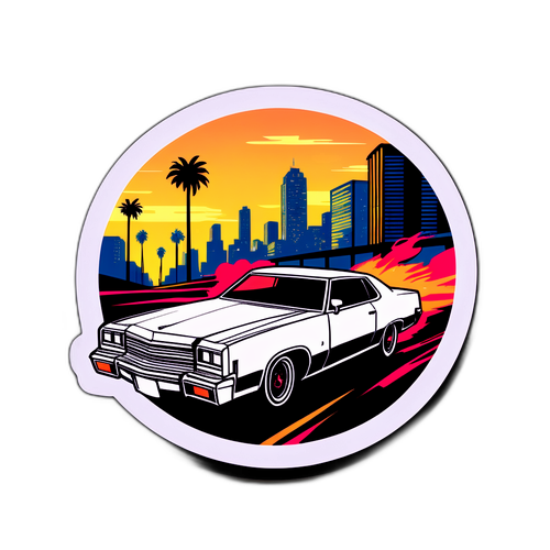 A Grand Theft Auto VI Temalı Çıkartma