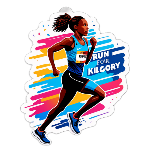Imani Kipyegon Akimbia