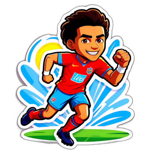 Sticker Vibrante de Léo Pereira