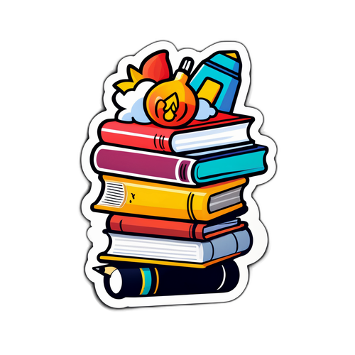 서명옥 작가의 독특한 아트 스타일로 디자인된 스티커