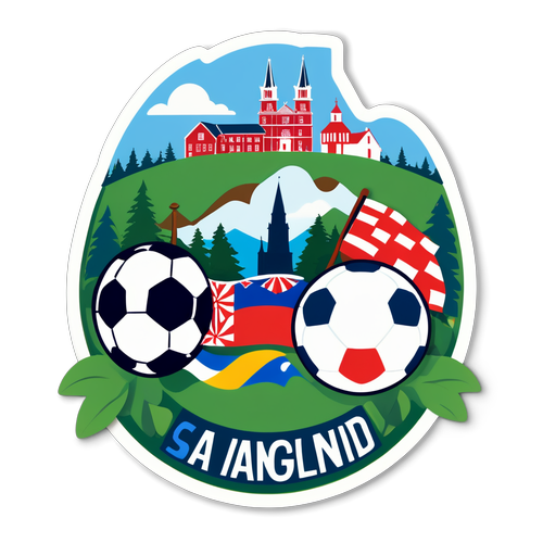 Stiker Tema New England