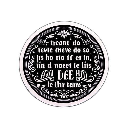 Lyric sticker med Håkan Hellströms mest kända låt