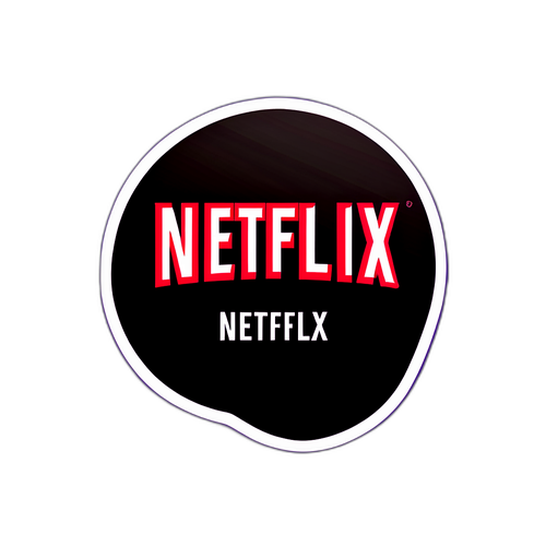 Netflix-logotyp med HBO Max i bakgrunden