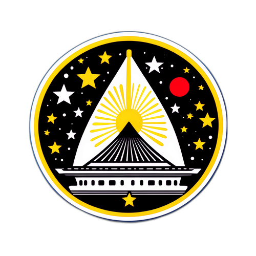 東京ドームの興奮を表現するファンステッカー