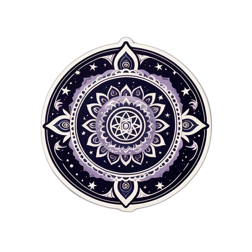 Rüya Mandalası Sticker