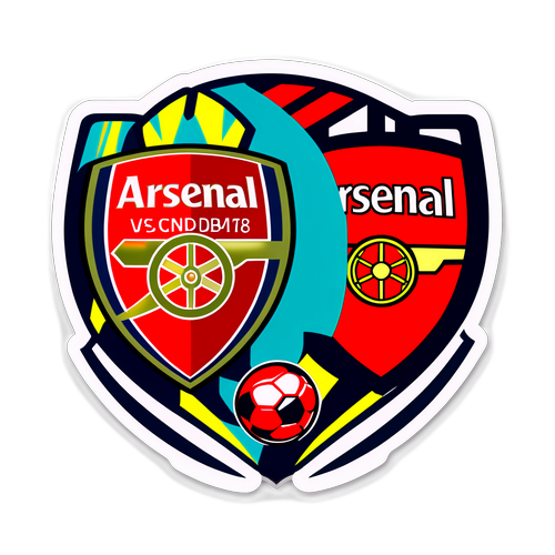 Stiker Rivalitas Sepak Bola: Arsenal vs Man Utd