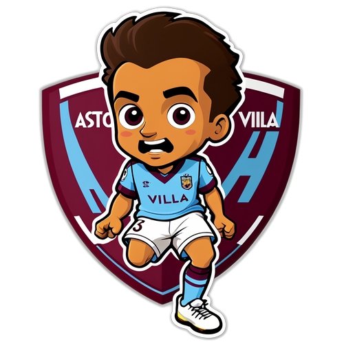 การ์ตูนอสูร! ชมความน่ารักของ Aston Villa ในสไตล์ที่โดดเด่น