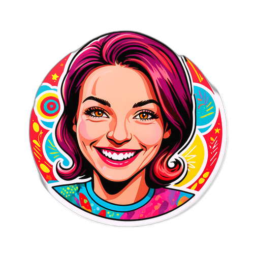 Kurzes Sticker-Design von Korinna Schumann