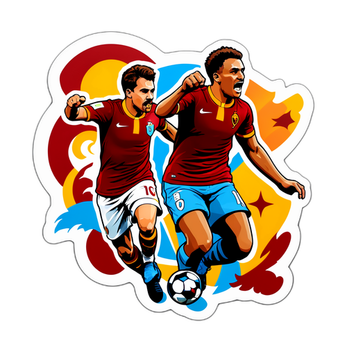 Sticker ya Mchezo wa Galatasaray dhidi ya Lazio
