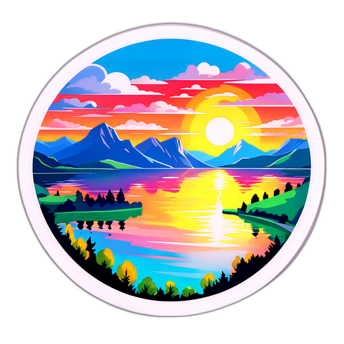Idyllische Landschaft bei Mondsee